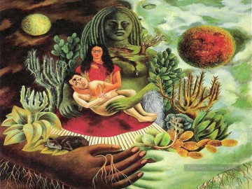 Frida Kahlo œuvres - ABRAZO AMOROSO féminisme Frida Kahlo
